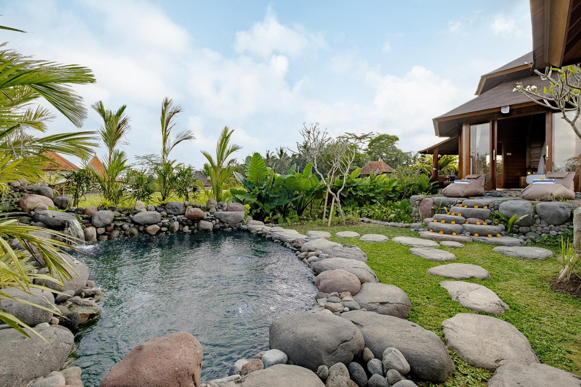 Villa Wooden Stone Eco Ubud